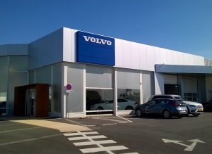 Sionneau réhabilitation Volvo bâtiment
